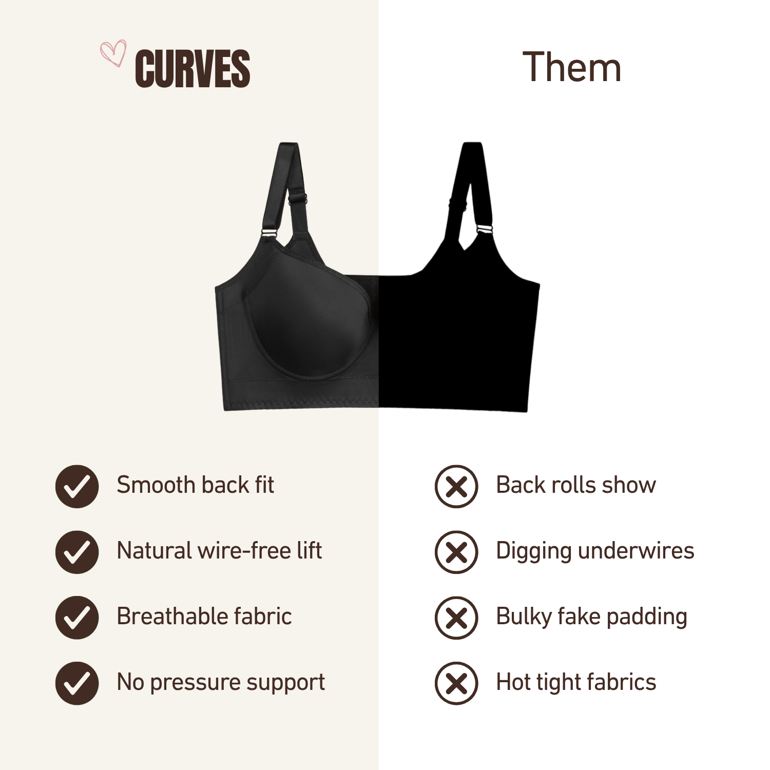 SELARA BACK SMOOTHING BRA