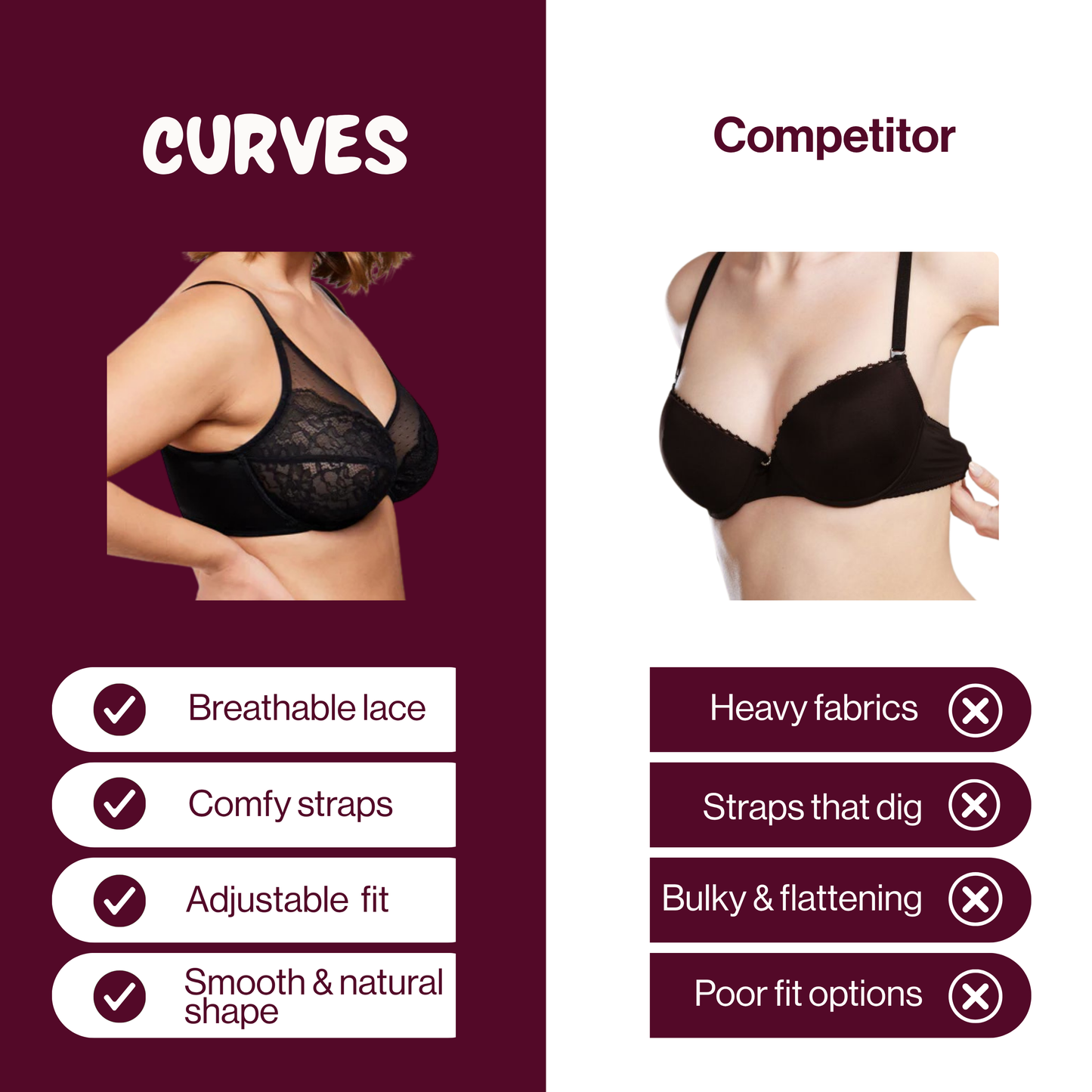 Lunara Minimizer Bra