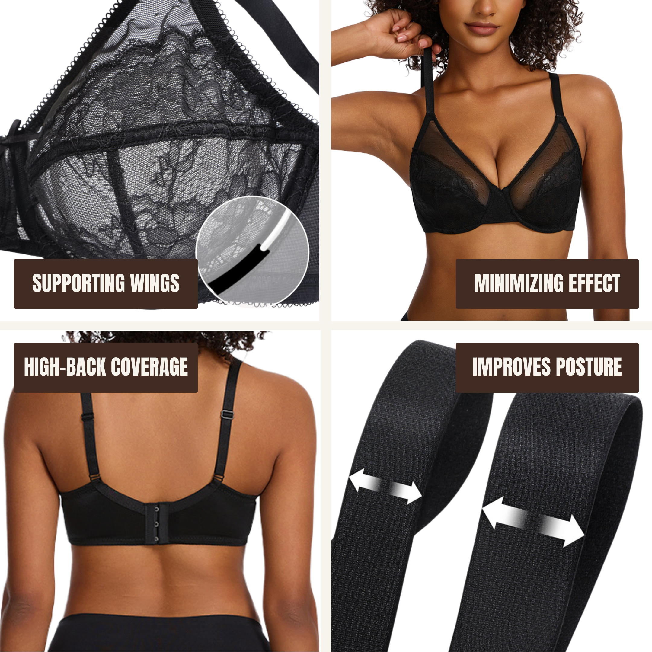 LUNARA MINIMIZER BRA